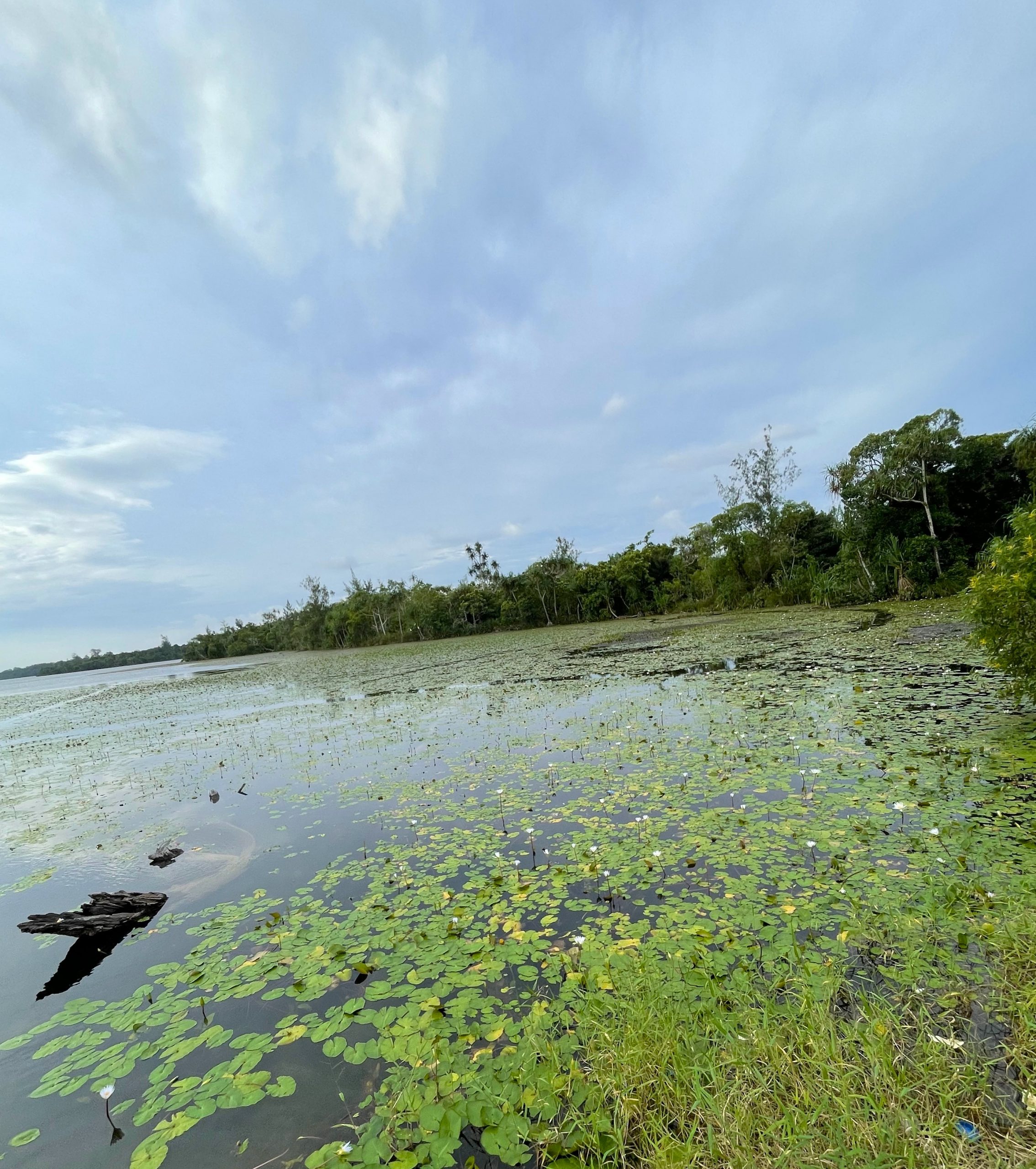 Osi Beach and Osi Lake
